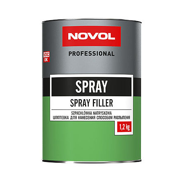 Шпатлевка жидкая NOVOL SPRAY