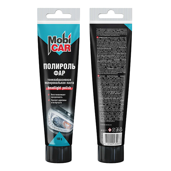 Полироль фар MobiCAR Полироль фар MobiCAR