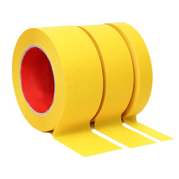 Лента малярная WT-101, жёлтая