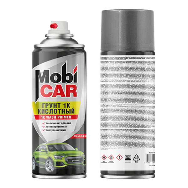 Грунт 1К кислотный MobiCAR Грунт 1К кислотный MobiCAR