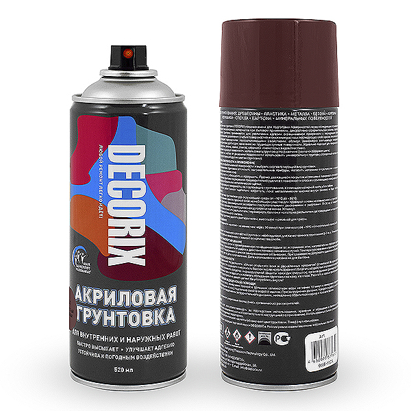 Грунт по ржавчине красно-коричневая