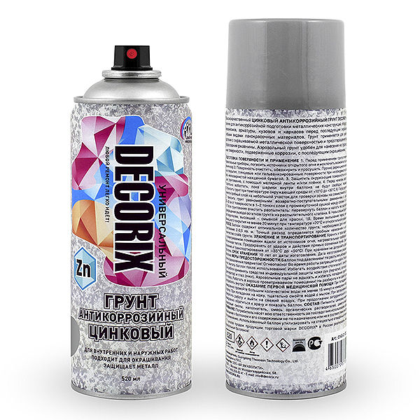 Грунт цинковый Zink Primer Decorix