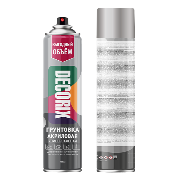 Грунт акриловый DECORIX, 780 мл