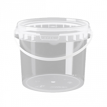 Тара пластиковая с крышкой 1.0 л