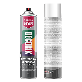 Грунт акриловый DECORIX, 780 мл