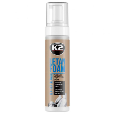 Пенка для чистки кожаных элементов K2 LETAN FOAM