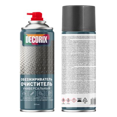 Аэрозольный обезжириватель-очиститель DECORIX Melle K2 — купить с доставкой по Беларуси в интернет магазине avtostil.by