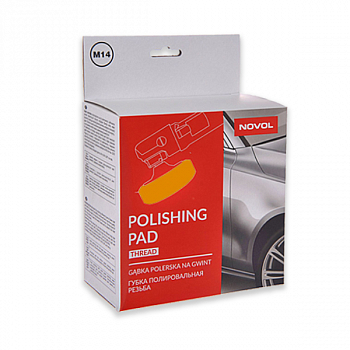 Полировальный круг на резьбе NOVOL
